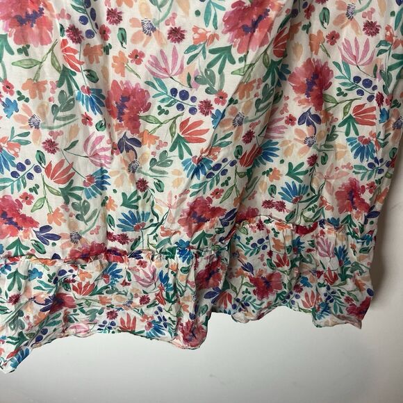 Sezane Floral Print Sido Dress Sundress Size 38 - Picture 3 of 10